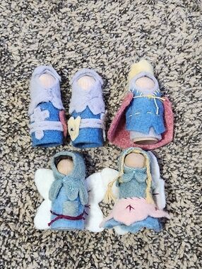 Felt Peg People